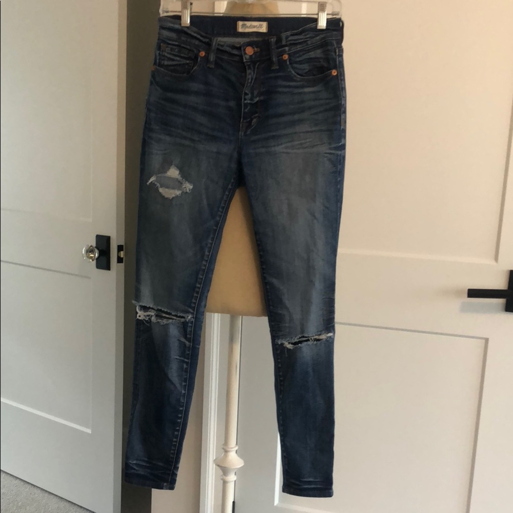 High Rise Skinny Madewell jeans